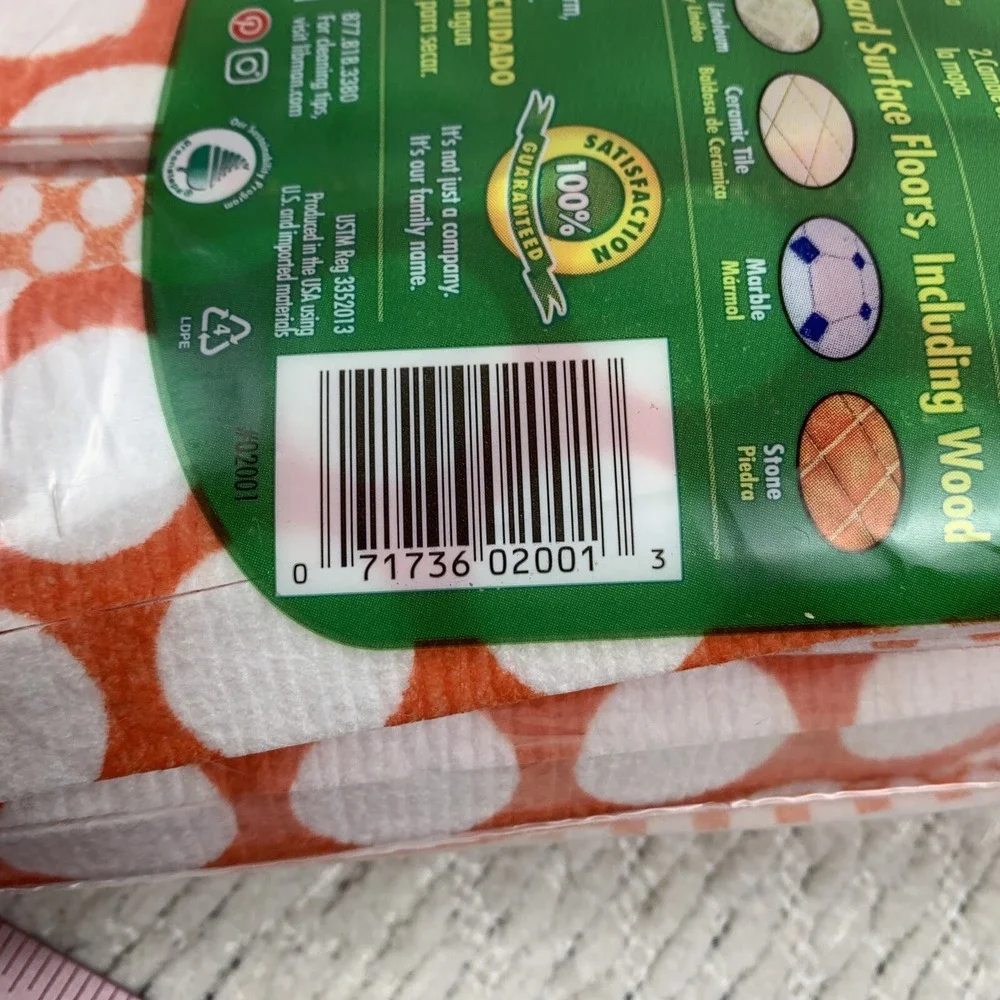 Libman Wonder Mop Refill  Model 02001  Easy Change  Machine Washable Refill  New